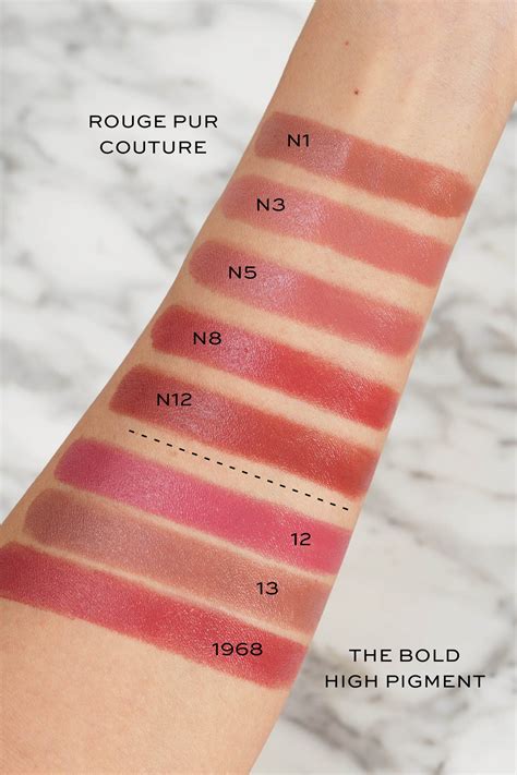 ysl rouge pur couture 11 swatch|rouge pur couture matte lipstick.